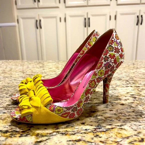 Etro peep toe heel - Picture 1 of 5